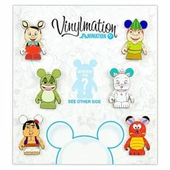 Disney Vinylmation Pin Set - Animation 1 - 7-Pc.