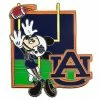 Disney Football Pin - NCAA Auburn Mickey Mouse 1 Disney Football Pin - NCAA Auburn Mickey Mouse -Art Print Sales 7511002522255