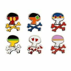 Disney Booster Pin Set - Sugar Skull - 6 Pins