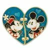 Disney Broken Heart Pin Set - Mickey And Minnie Mouse -Art Print Sales 7511055890223