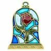 Disney Beauty And The Beast Pin - Stained Glass Enchanted Rose 1 Disney Beauty And The Beast Pin - Stained Glass Enchanted Rose -Art Print Sales 7511057370056