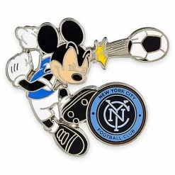 Disney Major League Soccer Pin - Mickey Mouse - New York City FC