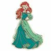 Disney Princess Pin - Ariel - Glitter Dress 2 Disney Princess Pin - Ariel - Glitter Dress -Art Print Sales 7511057370232