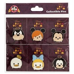 Disney Pin Set - Hollywood Tower Hotel - Tsum Tsum