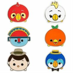 Disney Pin Set - Adventureland - Tsum Tsum