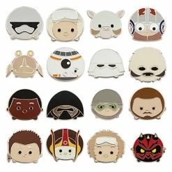 Disney Mystery Pin Pack - Star Wars Tsum Tsum - 5 Random
