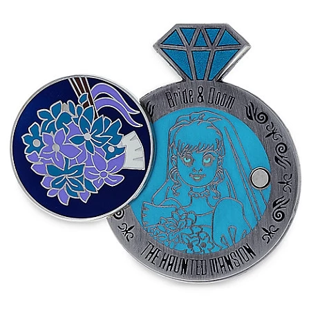 Disney Haunted Mansion Pin - Bride - Wedding Ring 3 Disney Haunted Mansion Pin - Bride - Wedding Ring