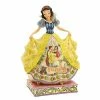 Disney Jim Shore Figurine - Fairytale Endings For The Fairest Of Them All - Snow White -Art Print Sales 99298
