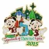 Disney Spectacle Of Dancing Lights Pin - 2015 Mickey & Minnie -Art Print Sales Pins Spectacle of Lights Mickey and Minne Web
