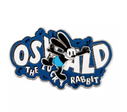 Disney 100 Pin - Oswald The Lucky Rabbit Logo 3 Disney 100 Pin - Oswald The Lucky Rabbit Logo