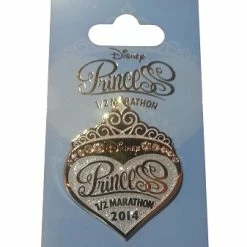 Disney Marathon Pin - 2014 Princess 1/2 Marathon Logo