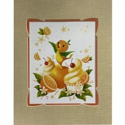 Disney Art Print - Orange Bird - Happy Orange Song