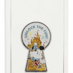 Disney Mickey's Celebration Pin - Mickey Mouse - Unlock The Fun
