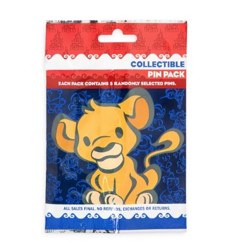 Disney Mystery Pin Pack - Disney Cuties - 5 Random 3 Disney Mystery Pin Pack - Disney Cuties - 5 Random