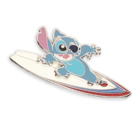 Disney Stitch Pin - Stitch Surfer 3 Disney Stitch Pin - Stitch Surfer