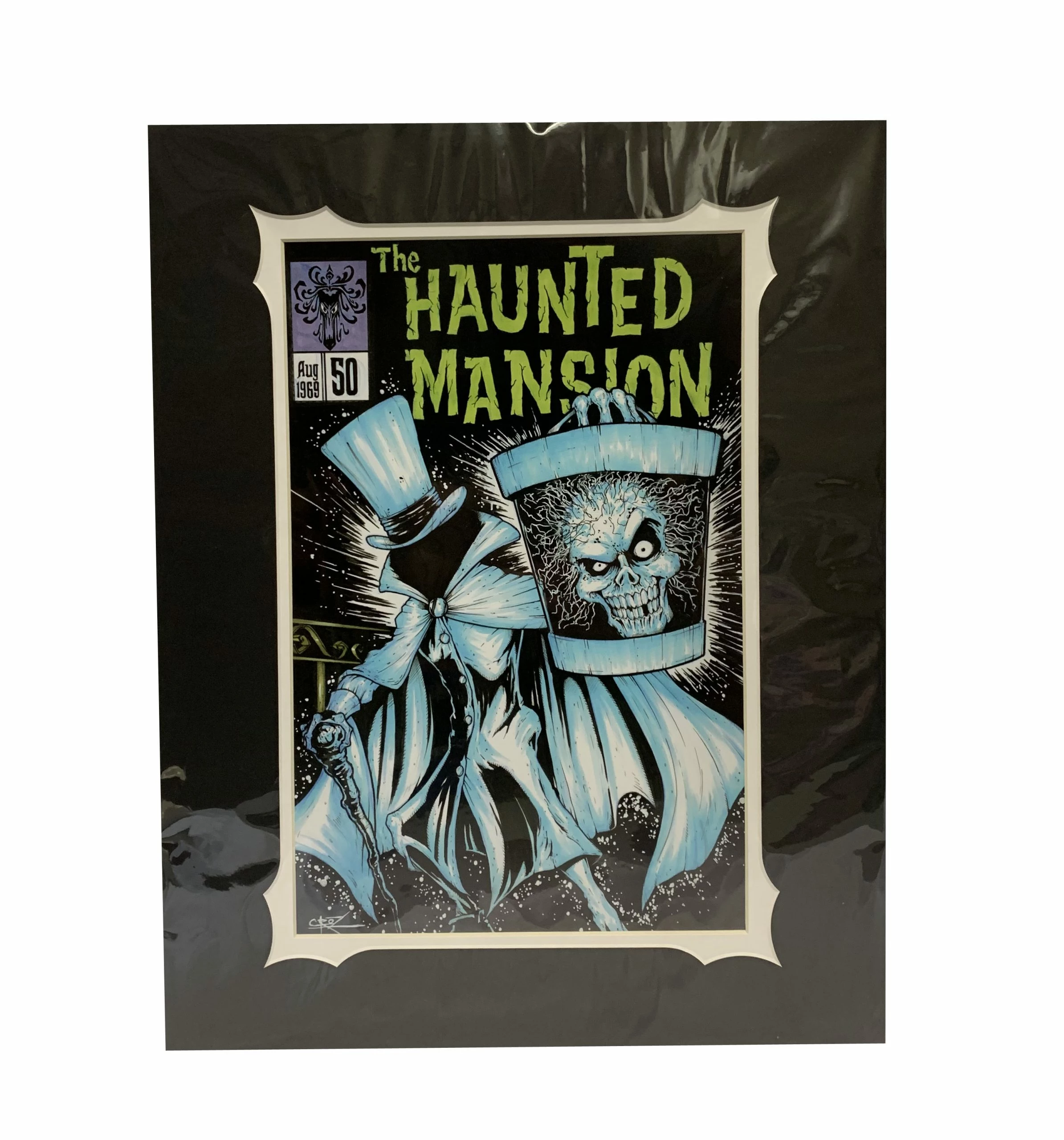 Disney Brian Crosby Art Print - The Haunted Mansion #50 3 Disney Brian Crosby Art Print - The Haunted Mansion #50