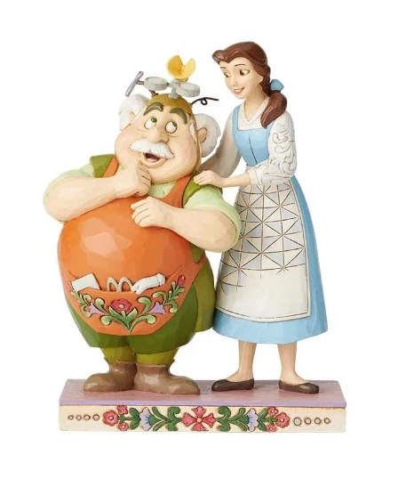 Disney Jim Shore Figure - Belle And Maurice The Inventor 3 Disney Jim Shore Figure - Belle And Maurice The Inventor