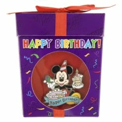 Disney Birthday Pin - Mickey Mouse - Happy Birthday