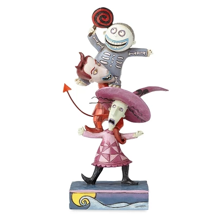 Disney Jim Shore Figure - Lock, Shock, And Barrel - Tripled Trouble 3 Disney Jim Shore Figure - Lock, Shock, And Barrel - Tripled Trouble