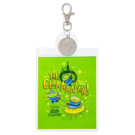 Disney Lanyard Pouch With Charm - Toy Story Land - Aliens 3 Disney Lanyard Pouch With Charm - Toy Story Land - Aliens