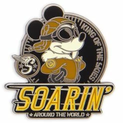 Disney Epcot Pin - Mickey Mouse Soarin' - King Of The Skies