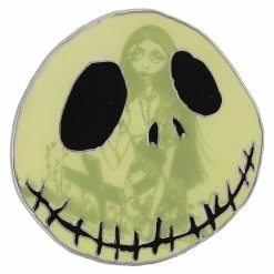 Disney Nightmare Before Christmas Pin - Jack And Sally Face