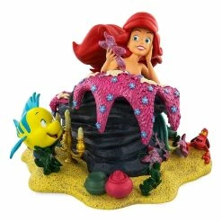 Disney Medium Figure - Ariel On Rock - The Little Mermaid