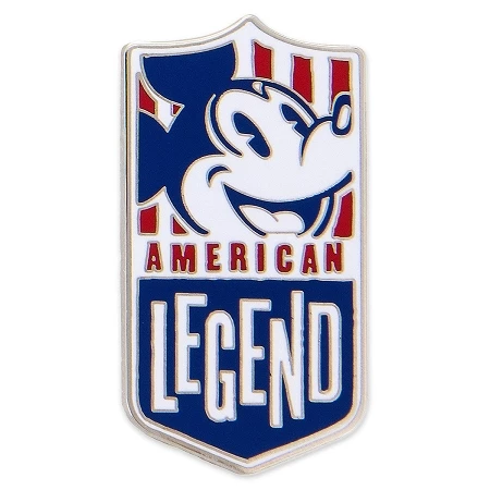 Disney Mickey Pin - Mickey Mouse American Legend 3 Disney Mickey Pin - Mickey Mouse American Legend