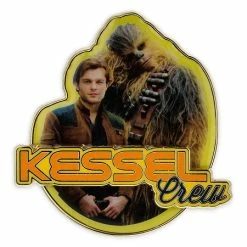 Disney Star Wars Pin - Star Wars Story - Han Solo And Chewbacca