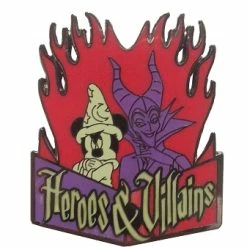 Disney Rock Your Disney Side Pin - Heroes & Villains Mickey Maleficent