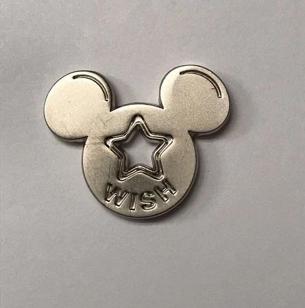 Disney Pocket Token - Piece Of Magic - Mickey Icon - Wish 3 Disney Pocket Token - Piece Of Magic - Mickey Icon - Wish