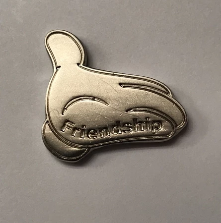 Disney Pocket Token - Piece Of Magic - Mickey's Hand - Friendship 3 Disney Pocket Token - Piece Of Magic - Mickey's Hand - Friendship