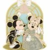 Disney Wedding Pin - Mickey And Minnie In A Chapel -Art Print Sales img 4300