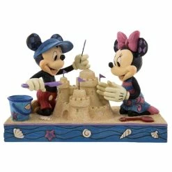 Disney Jim Shore Figurine - Mickey And Minnie - Sandcastle