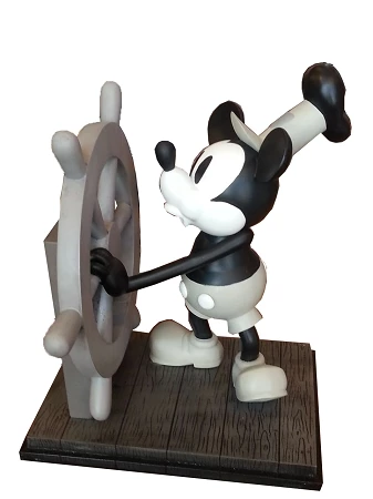 Disney Medium Figure Statue - Steamboat Willie - 85th Anniversary 3 Disney Medium Figure Statue - Steamboat Willie - 85th Anniversary