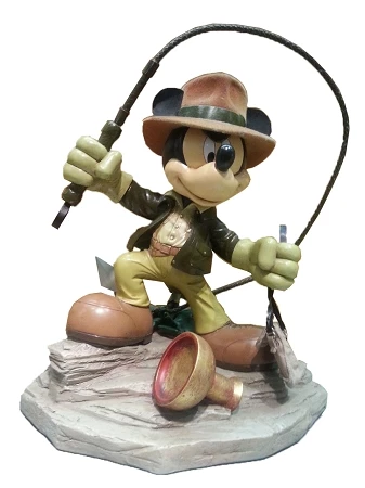 Disney Medium Figure Statue - Mickey Mouse - Indiana Jones 3 Disney Medium Figure Statue - Mickey Mouse - Indiana Jones