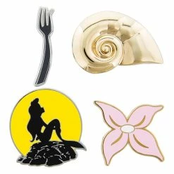 Disney Pin Booster Set - The Little Mermaid Flair - 4 Pins