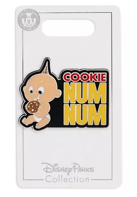 Disney Incredible Pin - Jack Jack - Cookie Num Num 3 Disney Incredible Pin - Jack Jack - Cookie Num Num