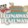Disney Runaway Railway Pin - Mickey & Minnie Logo 1 Disney Runaway Railway Pin - Mickey & Minnie Logo -Art Print Sales sc11414