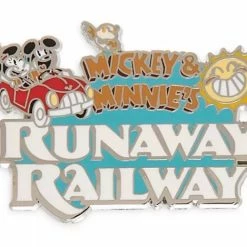 Disney Runaway Railway Pin - Mickey & Minnie Logo