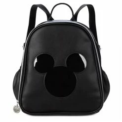 Disney Pin Trading Display Backpack - Mickey Mouse Icon - Black