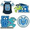 Disney Insignia Pin Set - Monsters University - Set Of 4 -Art Print Sales sc11720