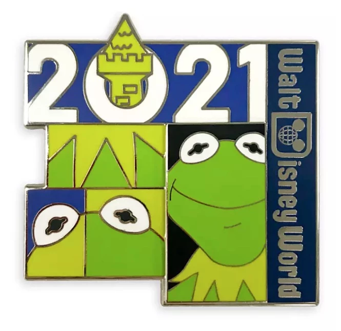 Disney 2021 Pin - Kermit - Walt Disney World 3 Disney 2021 Pin - Kermit - Walt Disney World