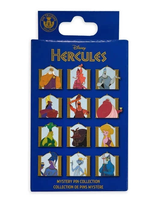 Disney Mystery Pin Set - Hercules - Two Random 3 Disney Mystery Pin Set - Hercules - Two Random