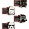 Disney Booster Pin Set - First Order - Galaxy's Edge 2 Disney Booster Pin Set - First Order - Galaxy's Edge -Art Print Sales sc14221