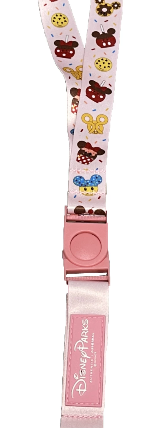 Disney Reversible Pin Lanyard - Mickey Mouse Treats 3 Disney Reversible Pin Lanyard - Mickey Mouse Treats
