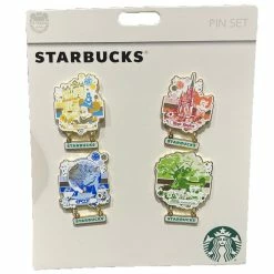 Disney StarBucks Pin Set - 50th Anniversary - Vault Collection