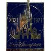 Disney 50th Anniversary Pin - 1971 - 2021 Castle - Passholder