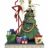 Disney Jim Shore Figurine - Nightmare Before Christmas - Decking The Halls -Art Print Sales sc151393