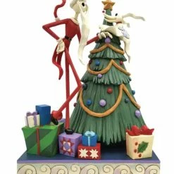 Disney Jim Shore Figurine - Nightmare Before Christmas - Decking The Halls